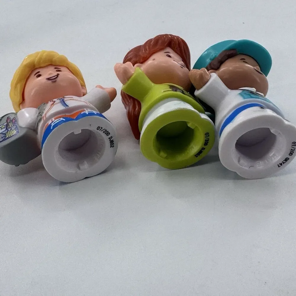 Lot of 6 Little People Figures Various Characters Careers Fireman Doctor